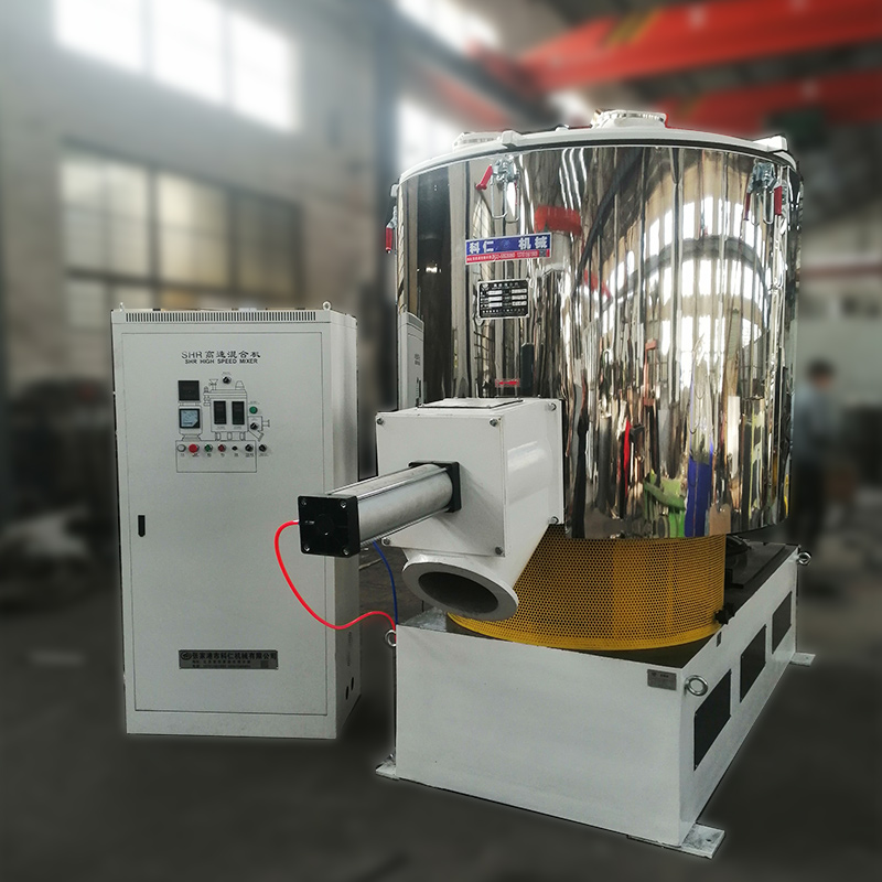 SHR1300A-B高混机从材料到成品交货(图4) 科仁1300升高混机整机完工实物图